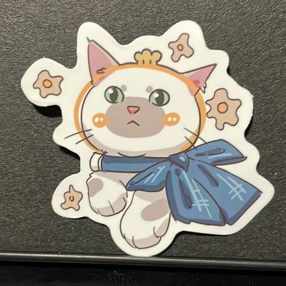 Cartoon Cat Sticker - Picture 1 of 1